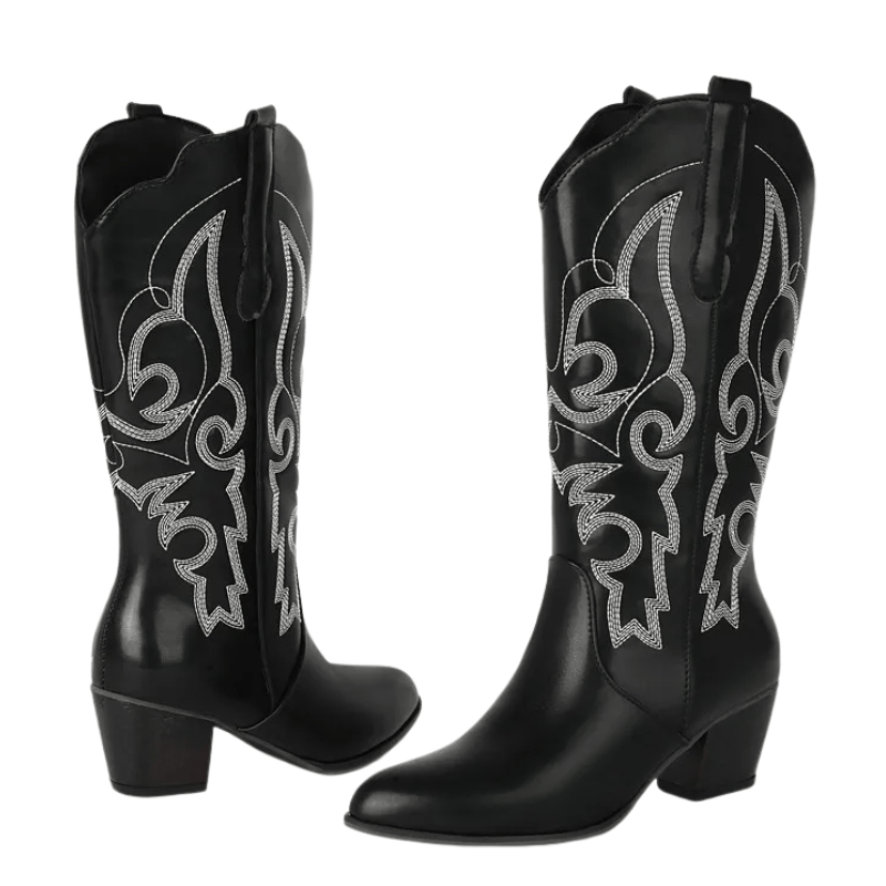 Cowboy boots skinnimitation