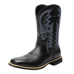 Cowboy work boots Svart / 39.5