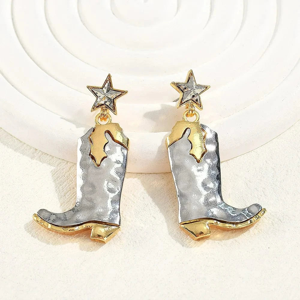 Cowboyboots örhängen