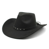 Cowboyhatt i filt med stjärnband