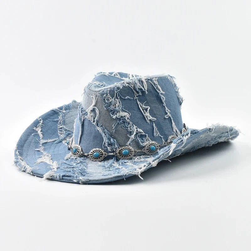 Cowboyhatt i jeans
