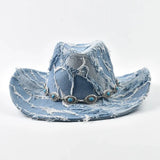 Cowboyhatt i jeans