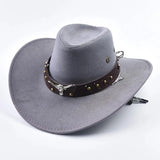 Cowboyhatt i Mjuk Mockaimitation