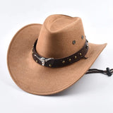 Cowboyhatt i Mjuk Mockaimitation