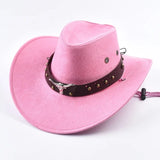 Cowboyhatt i Mjuk Mockaimitation