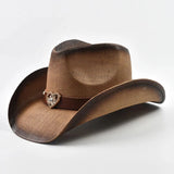 Cowboyhatt med Hjärtdekor