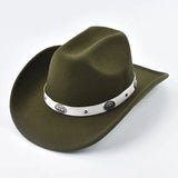 Cowboyhatt med Silverprydnad