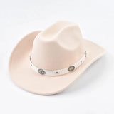 Cowboyhatt med Silverprydnad