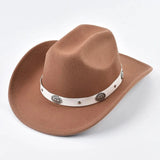 Cowboyhatt med Silverprydnad