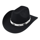Cowboyhatt med Silverprydnad