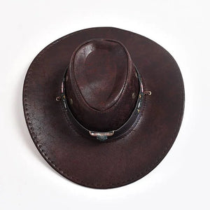 Cowboyhatt med Tjurhuvud