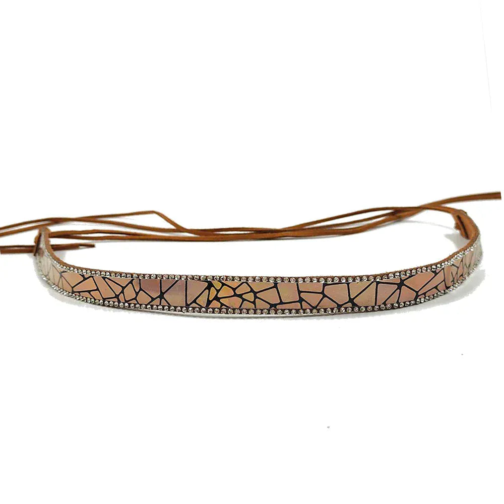 Cowboyhattband mosaikmönster