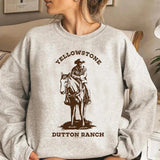 Cowgirl Hoodie i Fleece
