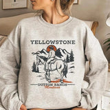 Cowgirl Hoodie i Fleece