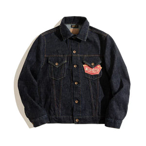 Denim jacka herr