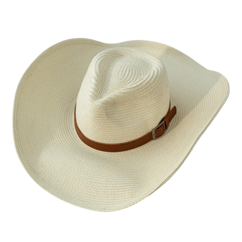 Elegant bredbrättad Cowboyhatt dam