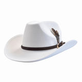 Elegant Cowboyhatt i Mjuk Filt