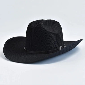 Elegant cowboyhatt i sommar Svart / One Size