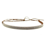 Elegant cowboyhattband strass