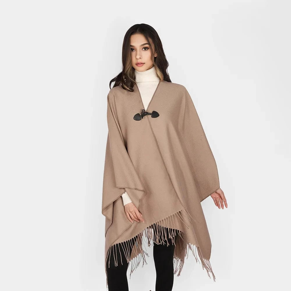 Elegant poncho jacka dam