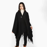 Elegant poncho jacka dam