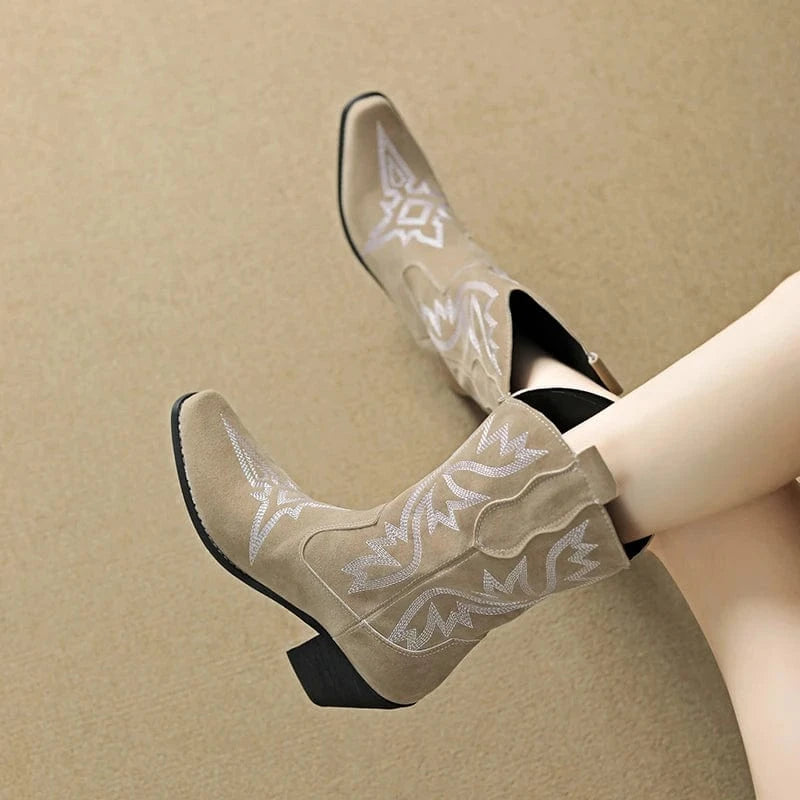 Cowboy boots mocka