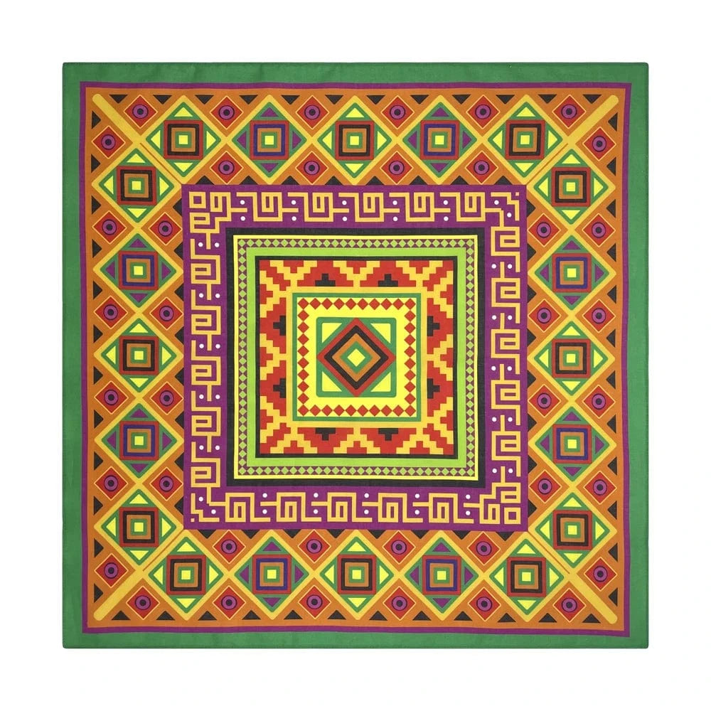 Färgglad Bandana med Geometriskt Mönster