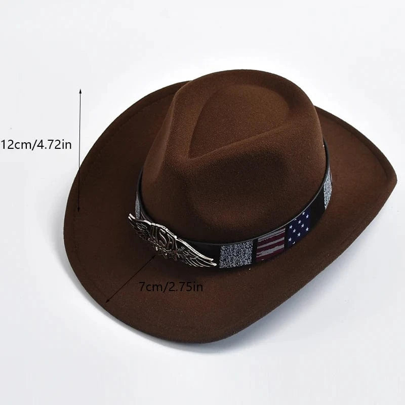 Filt Cowboyhatt USA