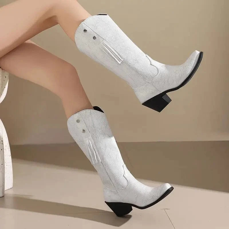 Fransboots i Westernstil för Dam