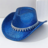 Glittrig cowboyhatt