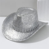 Glittrig cowboyhatt