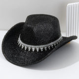 Glittrig cowboyhatt