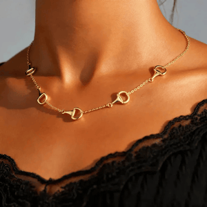 Halsband med Hästbett