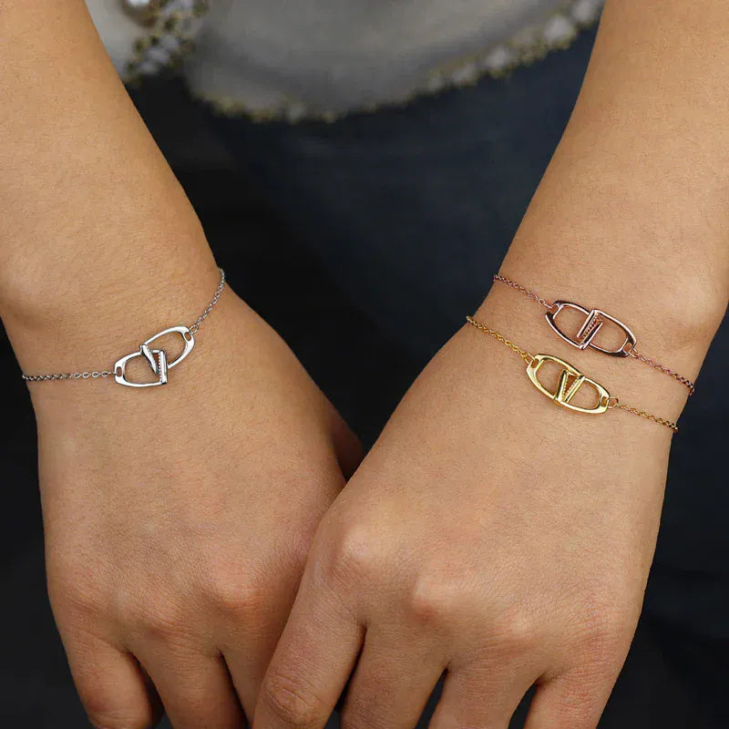 Hästskoarmband i 925 sterling silver