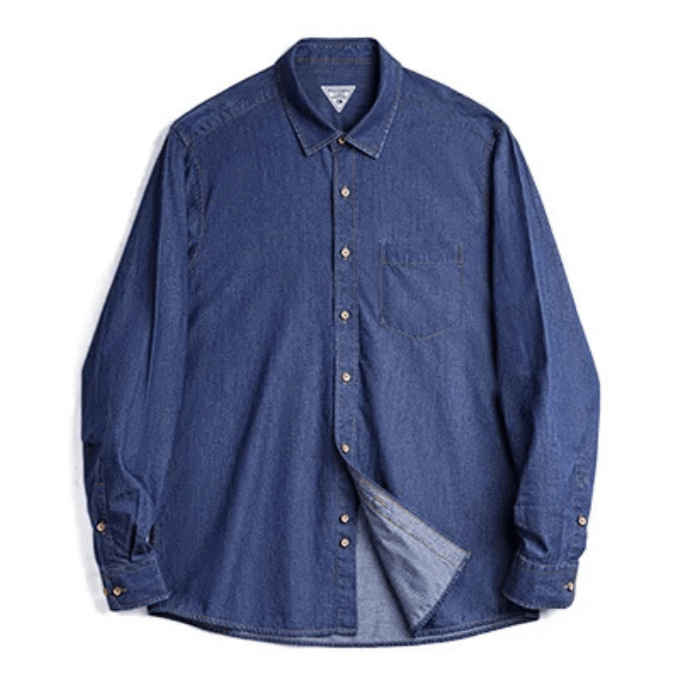 Denimskjorta Western klassisk
