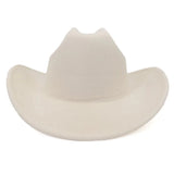 Klassisk cowboyhatt filt Offwhite / 56-58cm