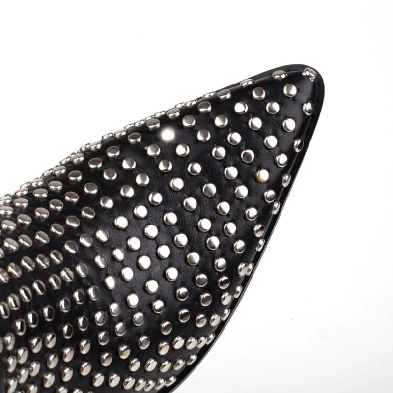 Låga Cowboyboots med Nitar för Dam