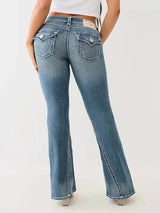 Lågmidjade bootcut jeans