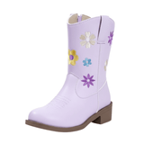 Lila cowboyboots för flickor