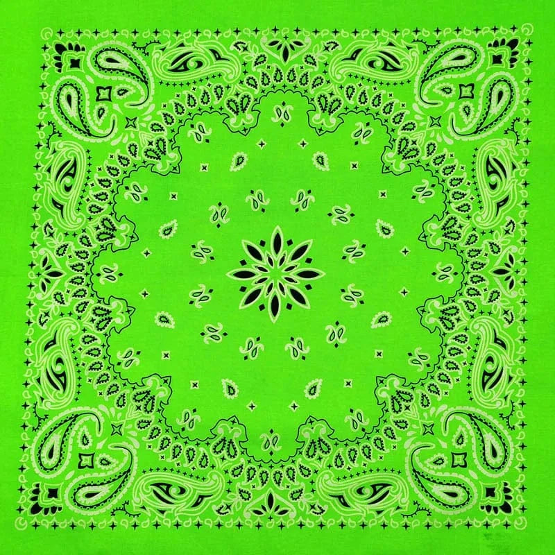 Limegrön Bandana