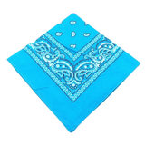 Ljusblå bandana