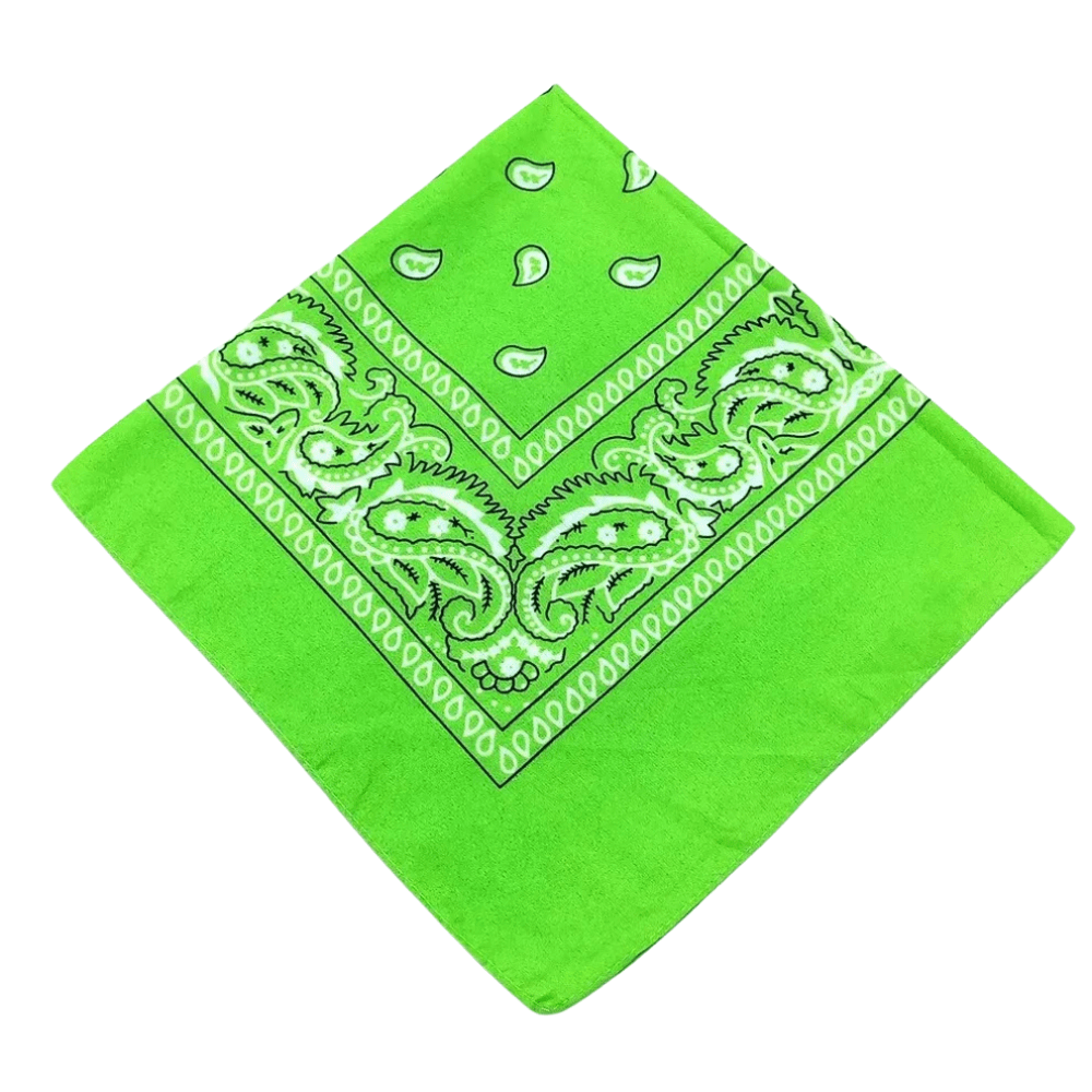 Ljusgrön bandana