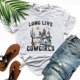 "Long Live Cowgirls" T-shirt