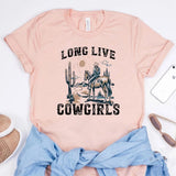 "Long Live Cowgirls" T-shirt