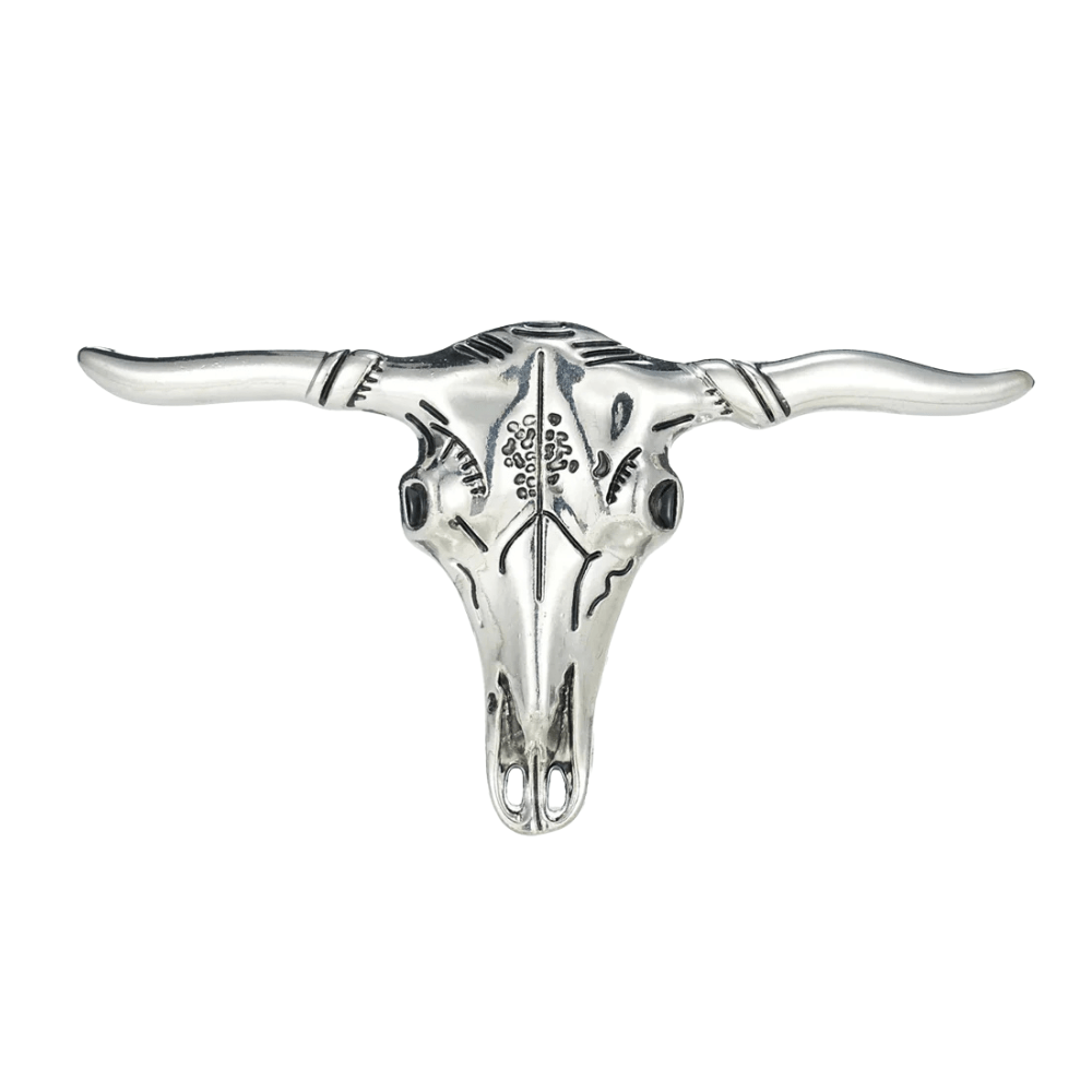 Longhorn Skalleformad Bältesspänne