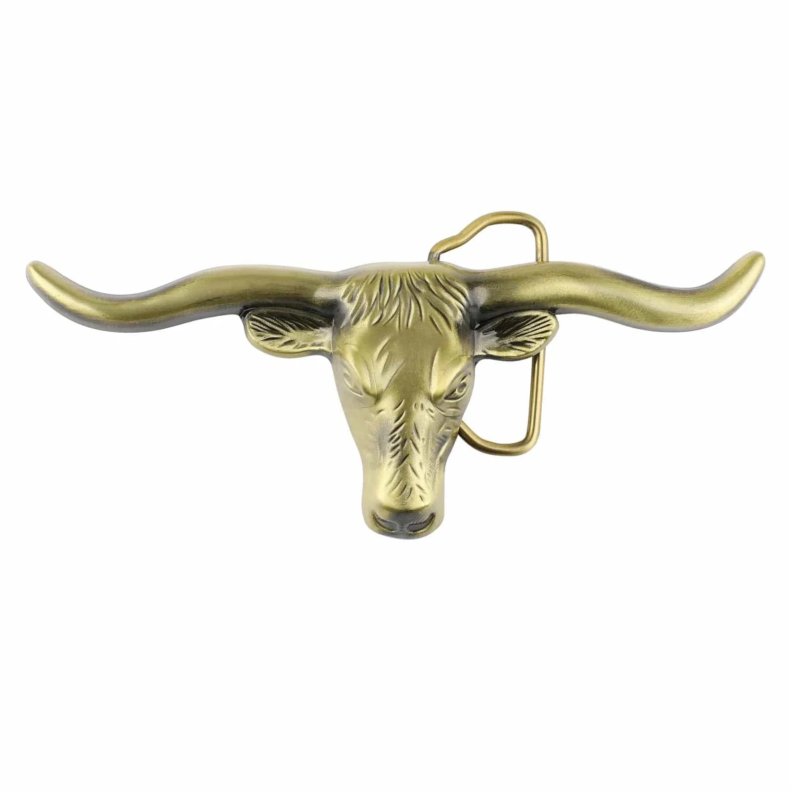 Longhorn Tjurskalle Bältesspänne