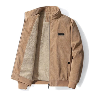 Manchester jacka päls herr Khaki / 4XL 80-87KG