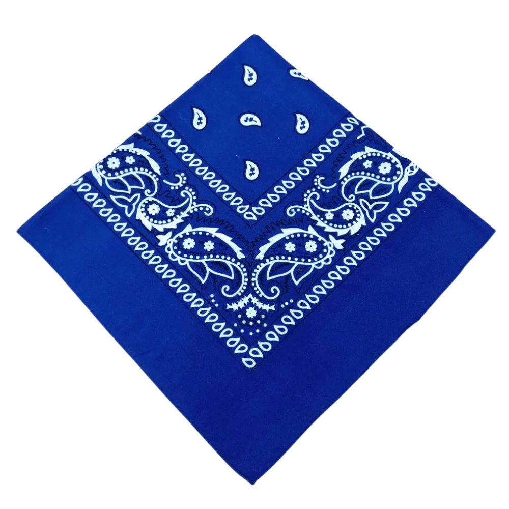 Marinblå bandana