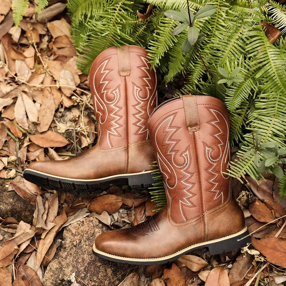 Cowboy work boots