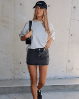 Mini jeanskjol